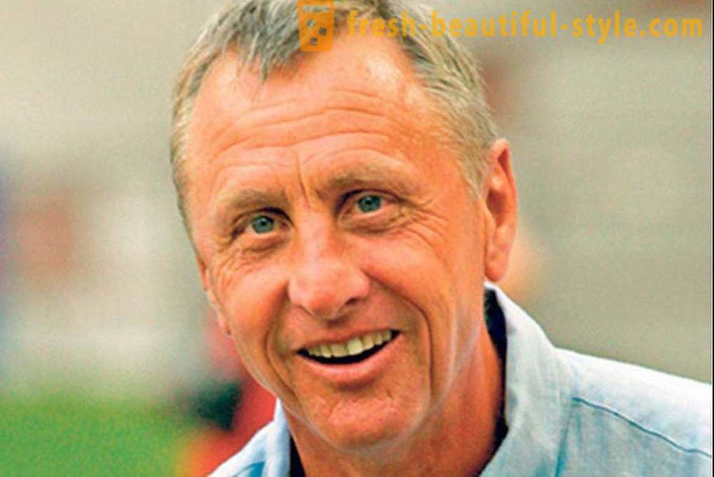Fodboldspiller Johan Cruyff: biografi, foto og karriere