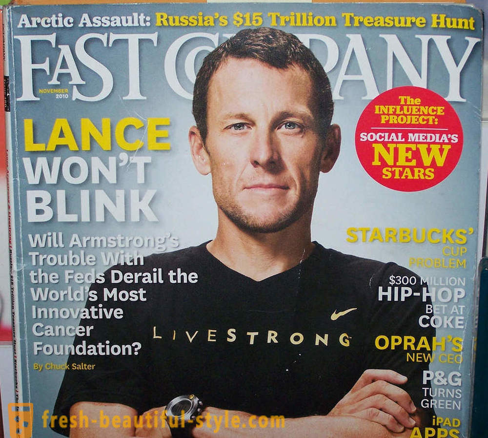 Lance Armstrong: en biografi, karriere cyklist, kæmper kræft, og fotobøger
