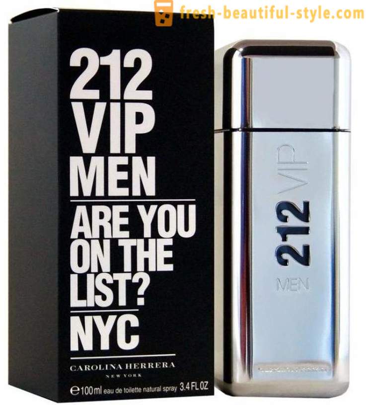 Eau de Toilette 212 Mænd Carolina Herrera: duft til mænd beskrivelse og kundeanmeldelser