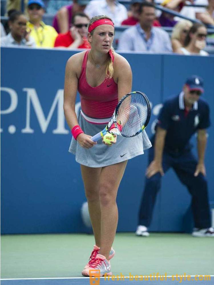 Victoria Azarenka (tennis): fotos, biografi, personlige liv