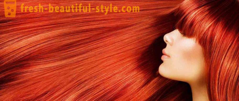 Ginger hår farve: en oversigt, funktioner, producenter og anmeldelser