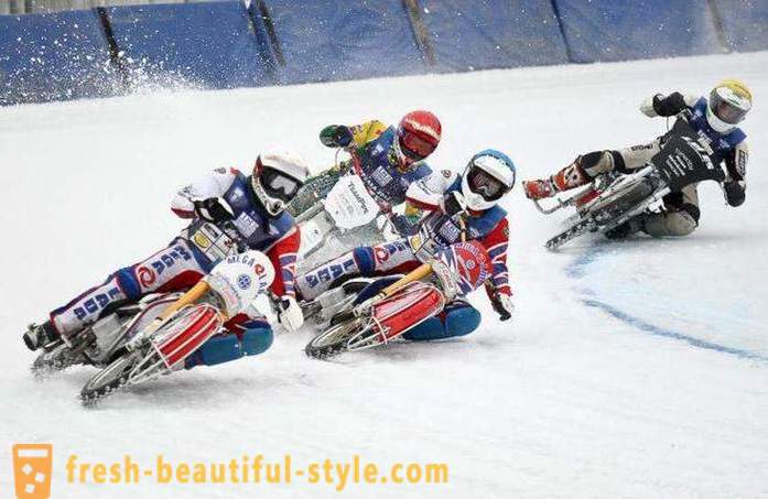 Ice speedway: hvad er denne sport? Historie, motorcykler mesterskaber