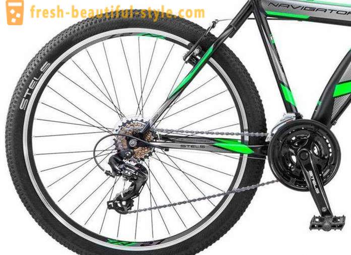 Bike Stels Navigator 550: beskrivelse, generelle karakteristika, anmeldelser