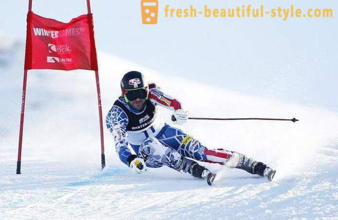Slalom - er en ekstrem sport på kanten af ​​det mulige.