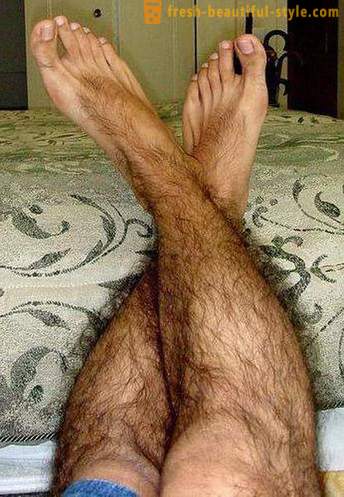 Hvorfor skulle en mand hår på benene? Hvad er de funktioner hår på benene
