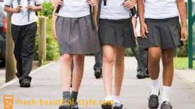 Skole nederdele for teenagere: modeller, stilarter. Skole mode for teenagere