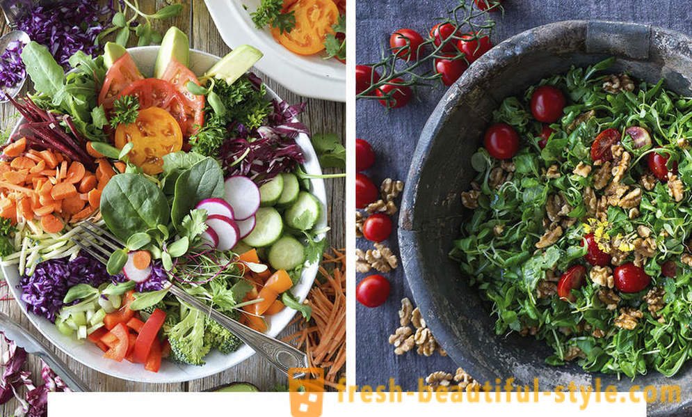Lys, frisk, hjertelig: hvordan man forbereder den perfekte salat