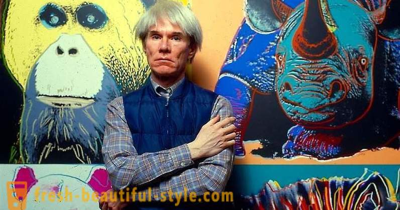 Den dyreste arbejde af kunstneren Andy Warhol