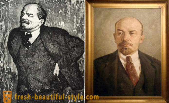 Vladimir Lenin: sandhed og myter, rygter om, hvor billedet af Lenin