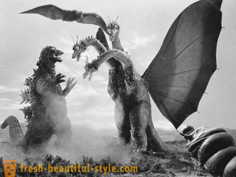 Sådan ændrer billedet af Godzilla fra 1954 til i dag