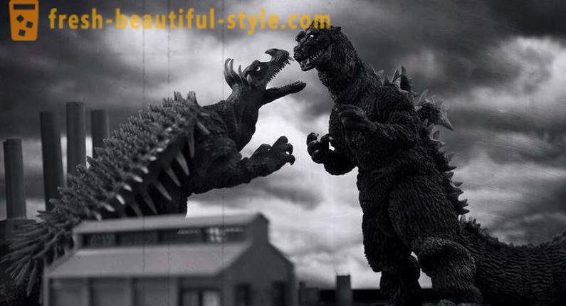 Sådan ændrer billedet af Godzilla fra 1954 til i dag