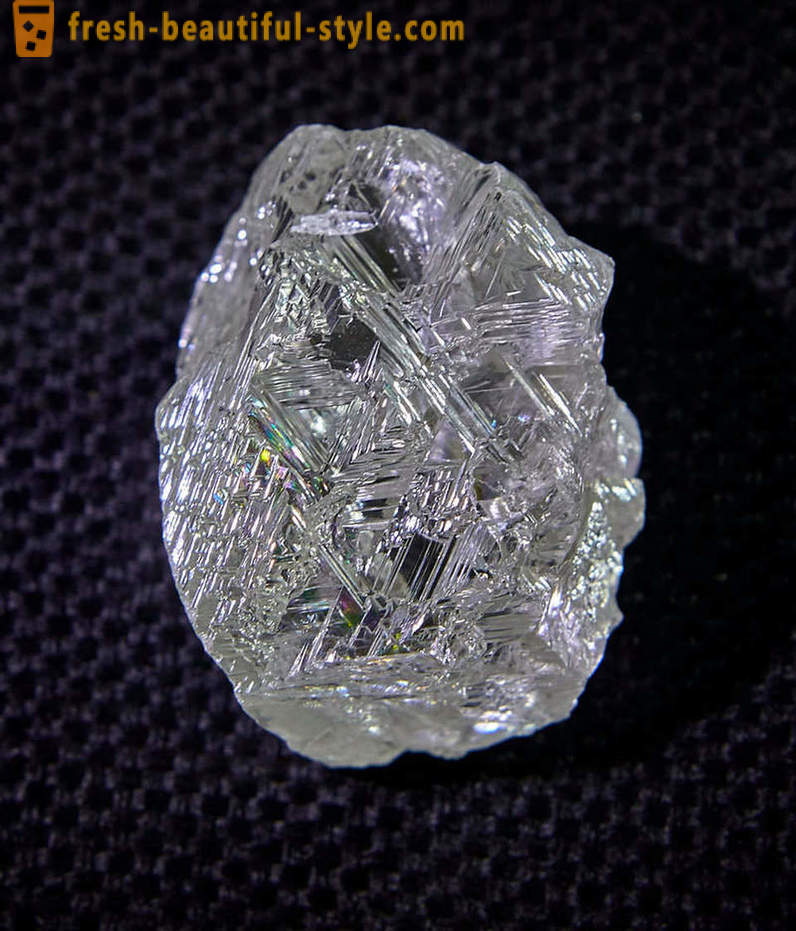 I Yakutia har fundet en unik diamant på næsten 200 karat