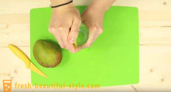 Hvordan til at rense frugten, ikke får dine hænder beskidte