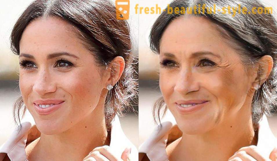 Læger har vist, som de ser ud Meghan Markle og Kate Middleton i alderdommen