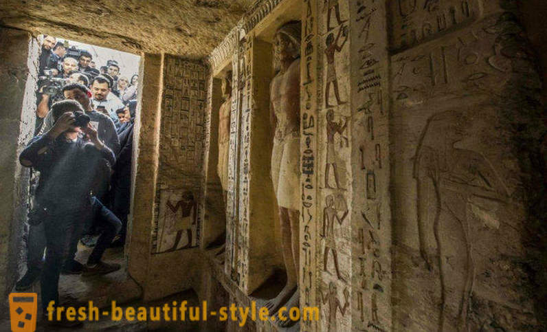 I Egypten, opdagede grav en præst