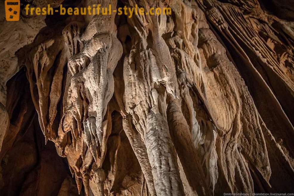 En udflugt til den største grotte kompleks i Kroatien