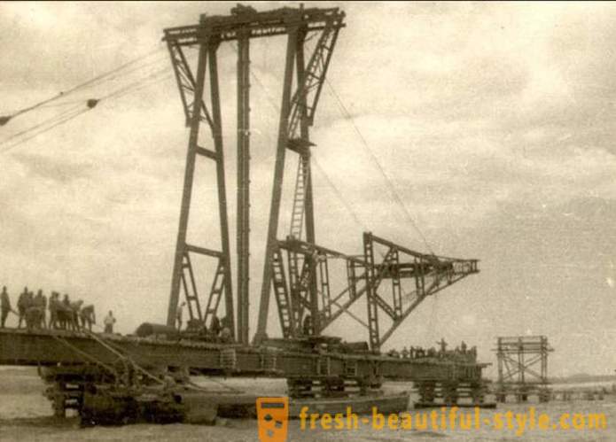 Krim bro, som blev bygget i USSR