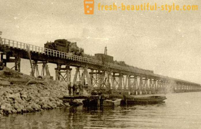 Krim bro, som blev bygget i USSR