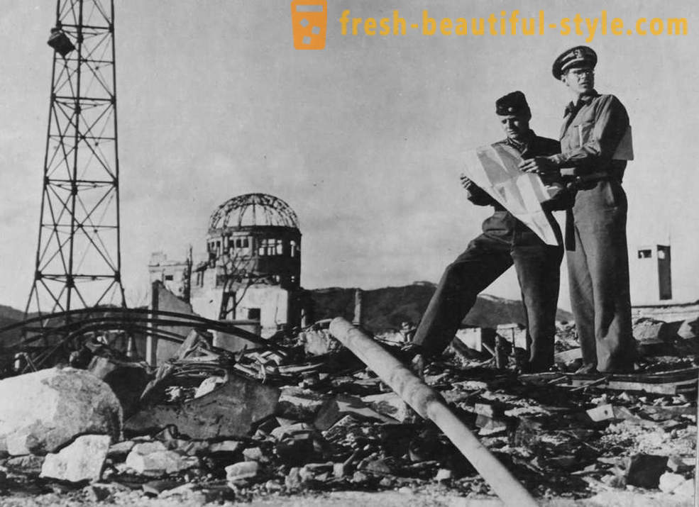 Skræmmende historiske billeder af Hiroshima