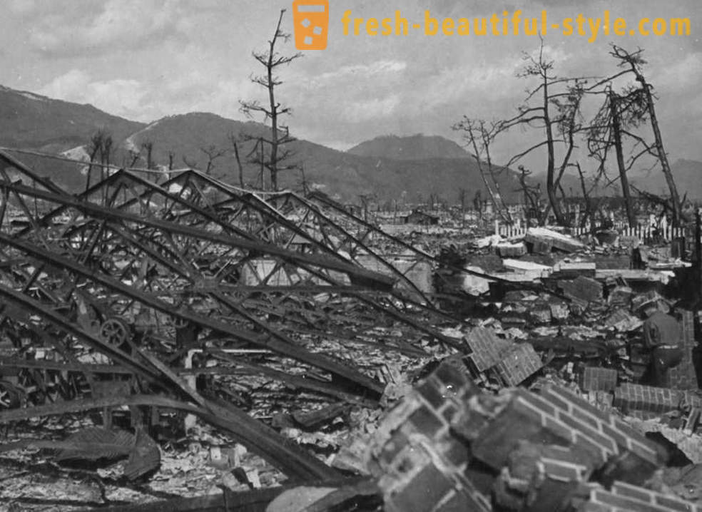 Skræmmende historiske billeder af Hiroshima