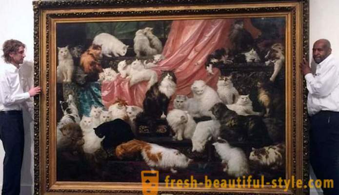 Top 6 dyreste malerier med katte