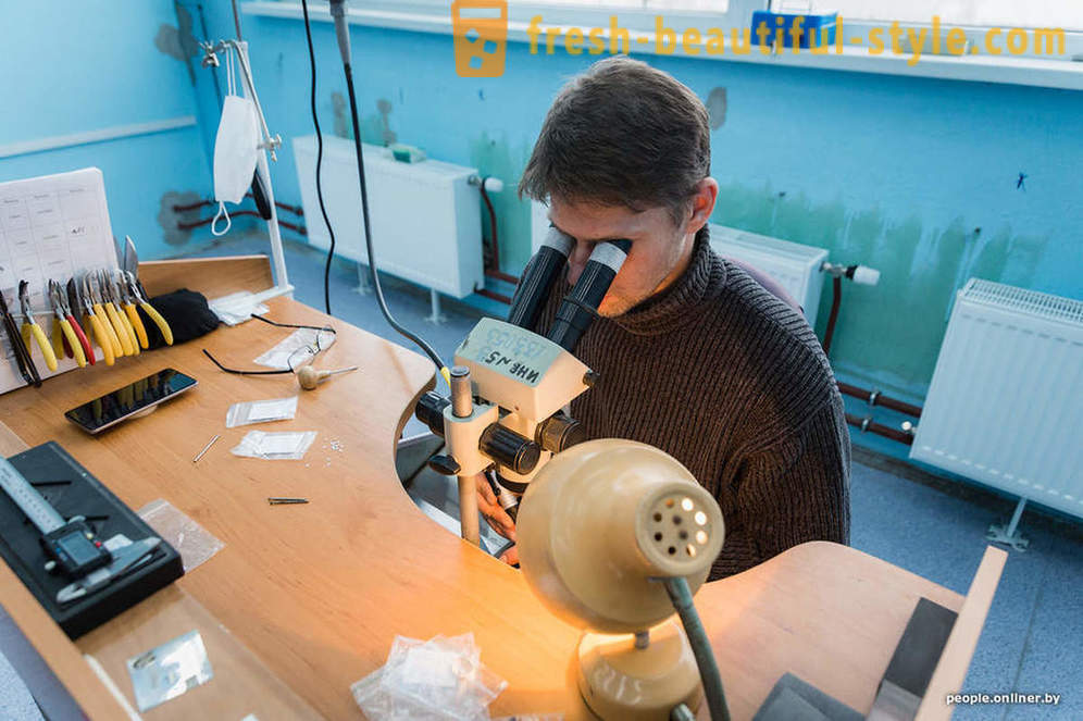I Hviderusland gøre kunstige diamanter