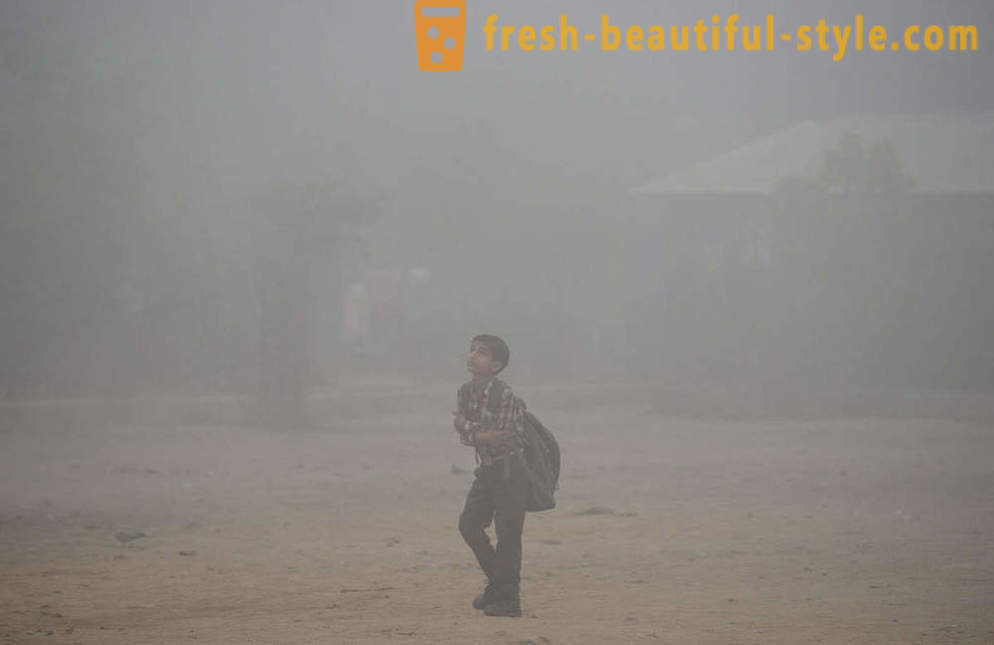 Hvad er den mest forurenede luft i verden