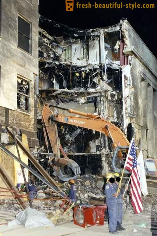 Tidligere frigivet Pentagon offentliggjorde et foto 11. september