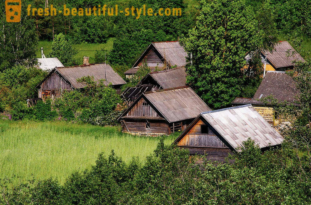 Skønheden i verden af ​​tomme landsbyer