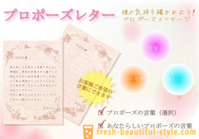 Original japansk tjeneste for pigerne farende til at blive gift
