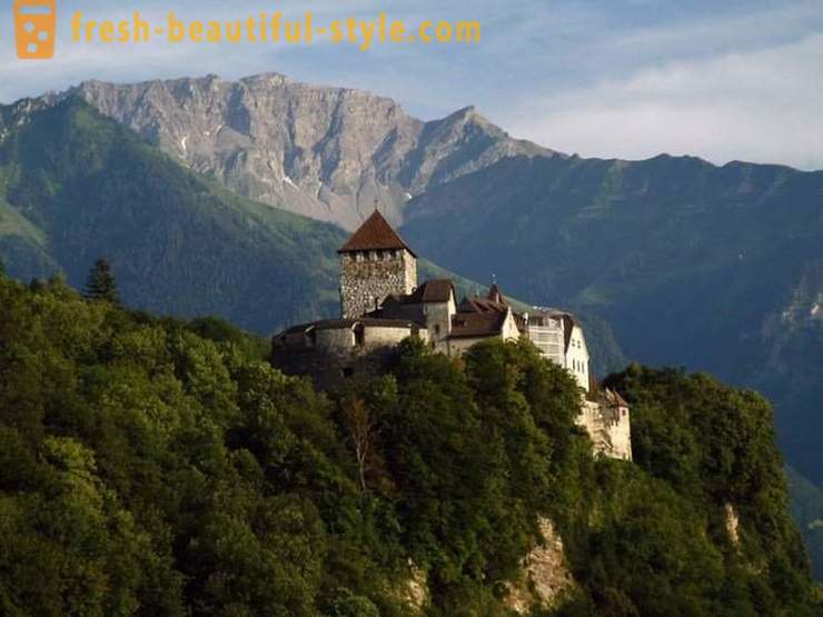 Fantastiske og usædvanlige turistattraktioner i Liechtenstein