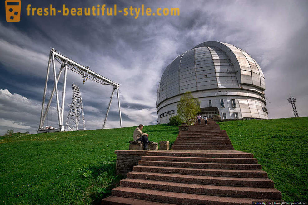 RATAN-600 - den største teleskop i verden af ​​radioantenner
