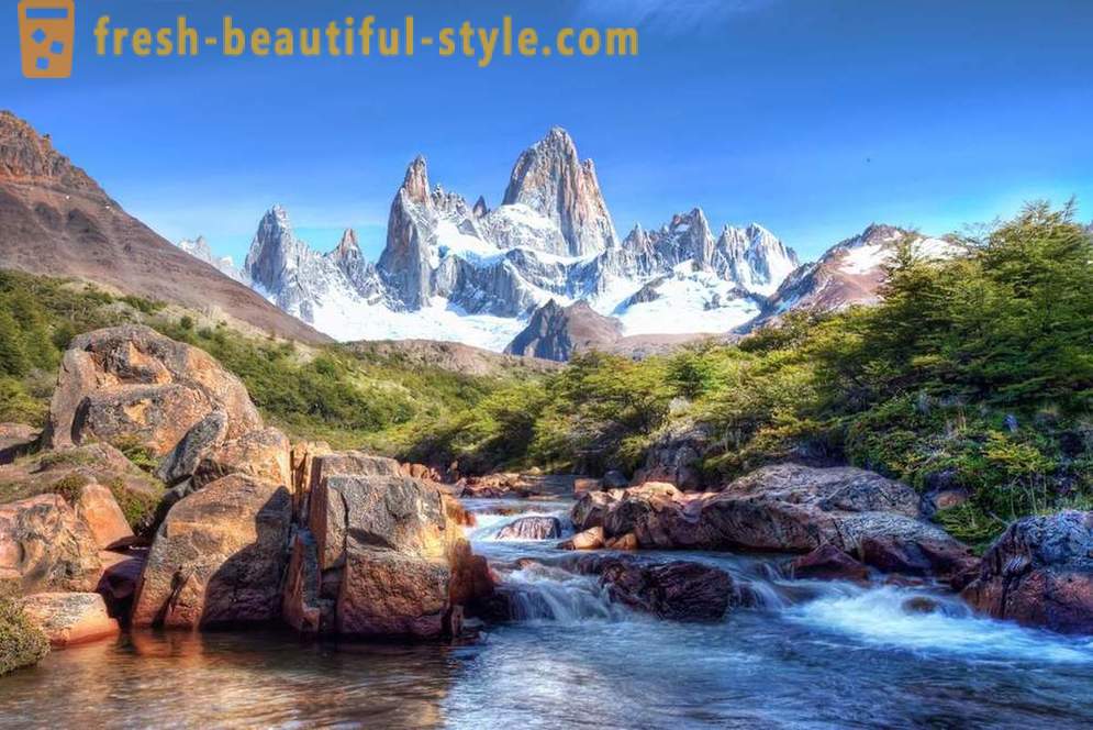 10 af de mest berømte steder i Sydamerika