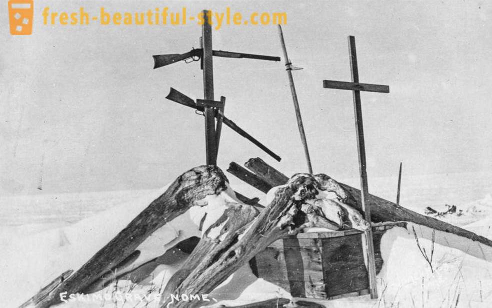 Alaska eskimoer til uvurderlige historiske fotografier, 1903 - 1930 år
