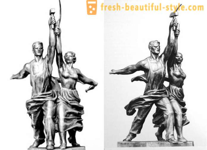 Trotskij, i folderne i nederdelen, eller hvordan gjorde skulpturen 