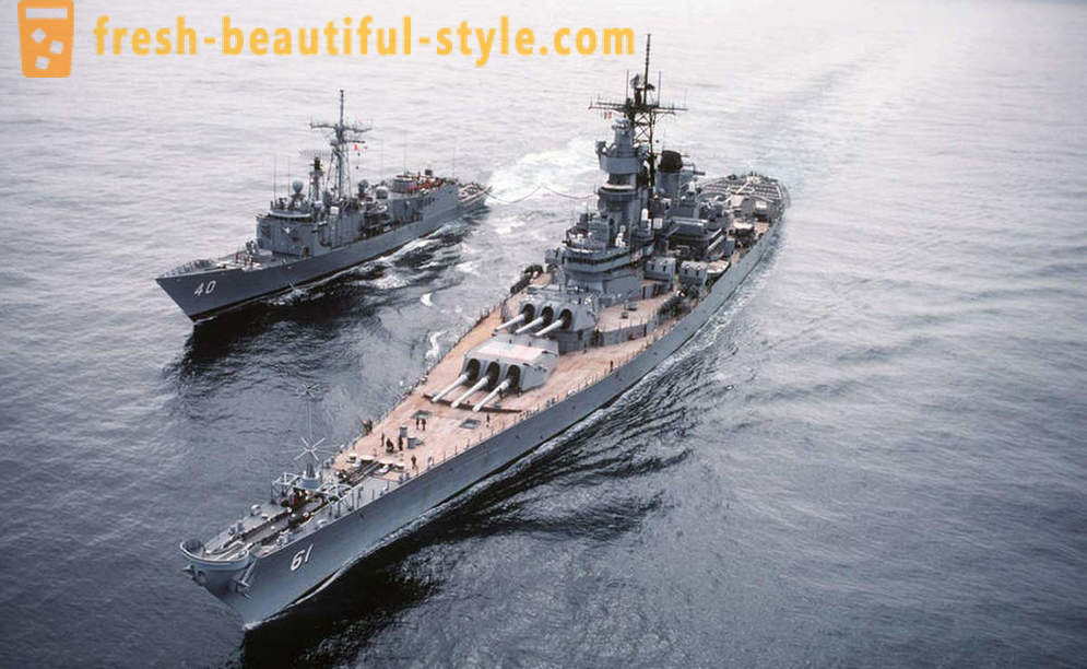 De vigtigste krigsskibe i verden