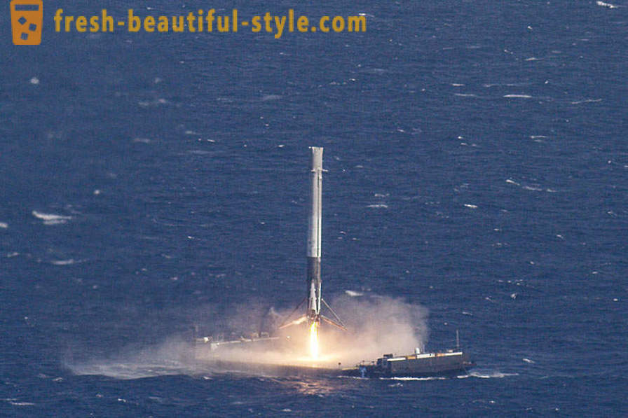 Falcon-9 flyvning og landing
