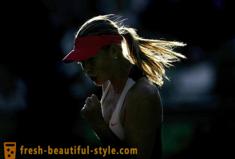Uheldige fejl Maria Sharapova, hendes vaklende karriere