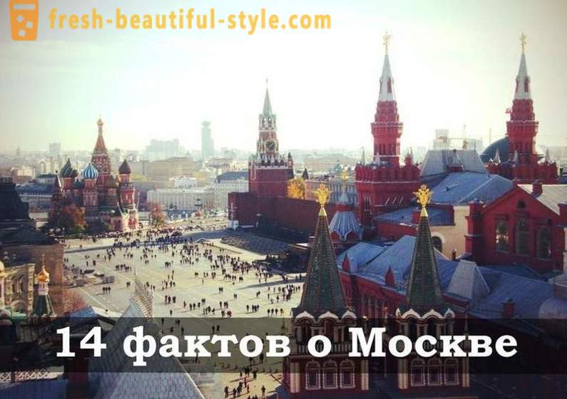 14 fakta om Moskva