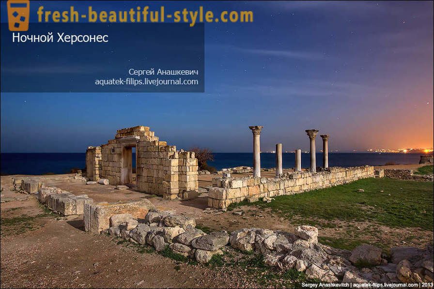 Chersonesos i Sevastopol, da han næsten aldrig set