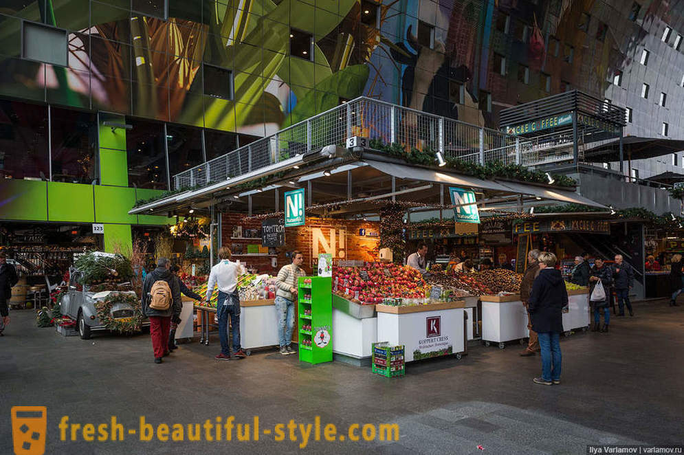 Rotterdam Markthol - den luksus marked i verden