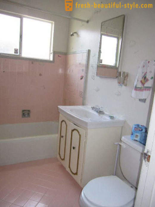 Bedøvelse konvertering af 7 badeværelser: Før og efter
