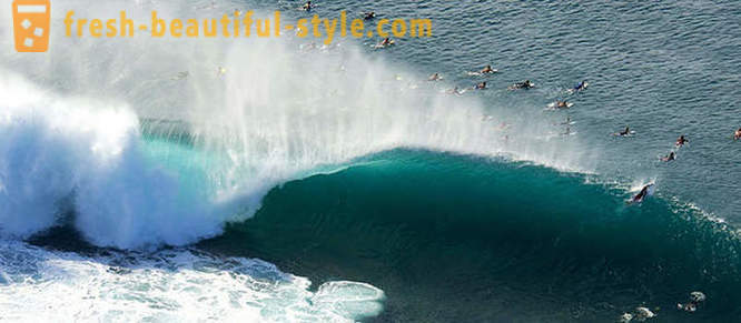 5 mest berømte surf spots, hvor de legendariske gigantiske bølger kommer
