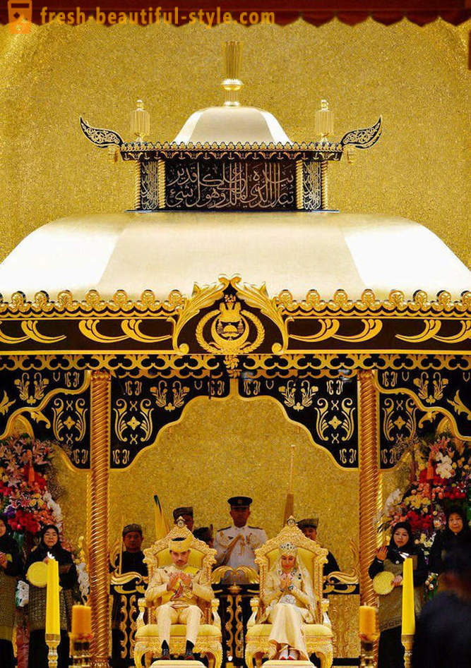 Luksus bryllup fremtidens Sultanen af ​​Brunei