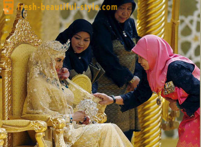 Luksus bryllup fremtidens Sultanen af ​​Brunei