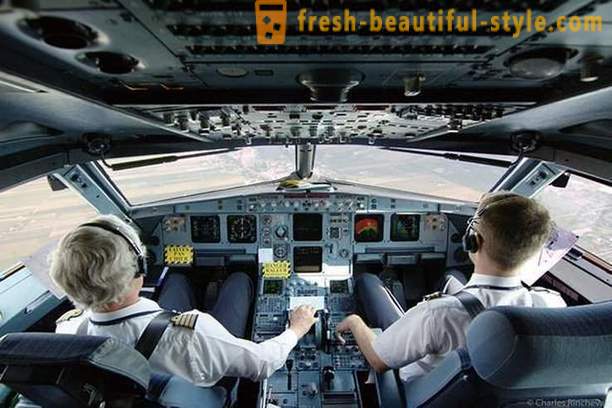 Uventet piloter anerkendelse og stewardesser
