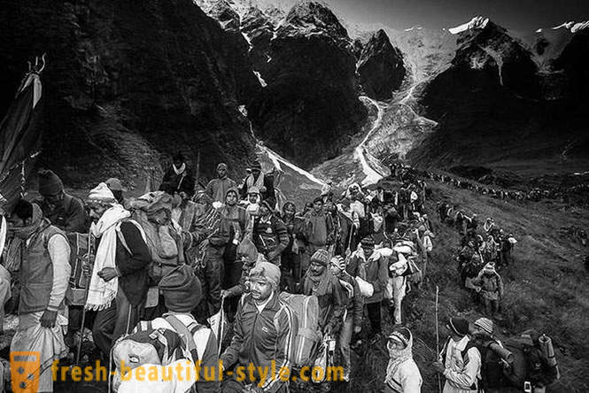 Svært pilgrimsrejse til Himalaya
