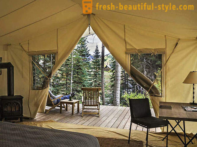 10 dyreste og luksuriøs camping verden