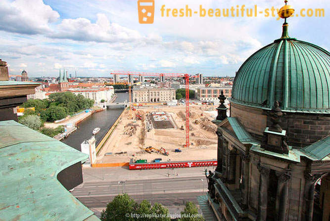 Berlin fra højden af ​​Berlin Cathedral