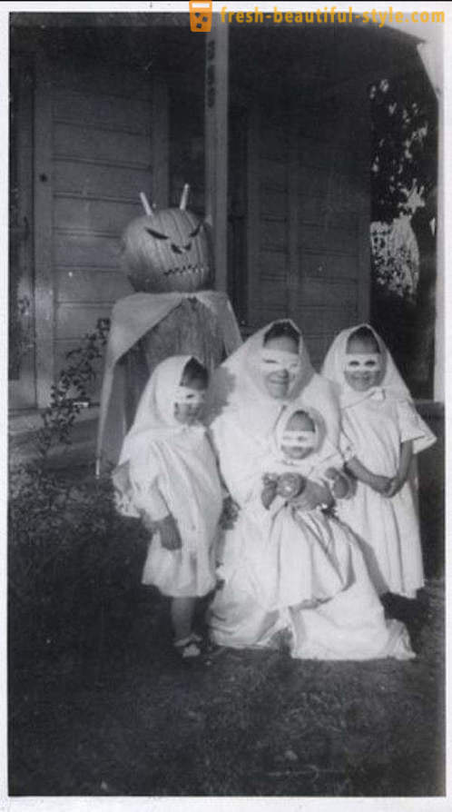 De ældste og mærkelige kostumer til Halloween